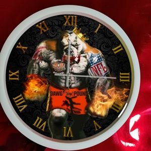 Cleveland Browns for men or women led clock